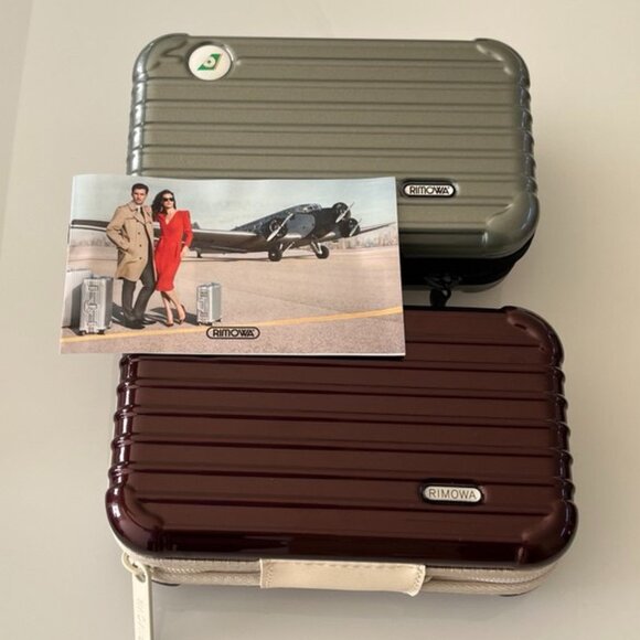 NEW Set of 2 RIMOWA Business Class Amenity Case His/Hers - Picture 5 of 6